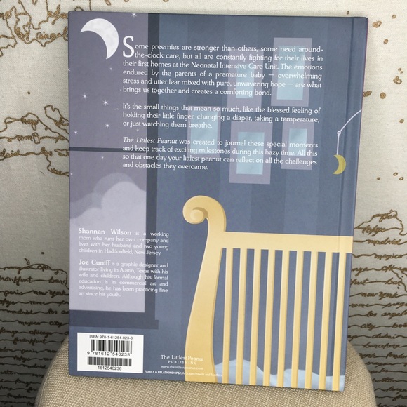 NEW The Littlest Peanut A NICU Premie Baby Book - Picture 4 of 7
